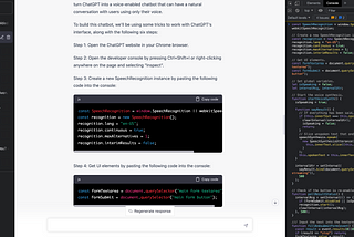 How to Turn ChatGPT into a Voice-Enabled Chatbot in 60 Lines of Code