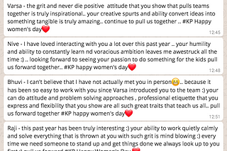 Women’s day on WhatsApp — A window into our world
