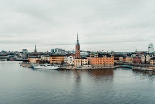 A picture of the Stockholm waterfront.