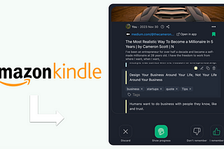 How To Remember Your Kindle Books Using Spaced Repetition Learning