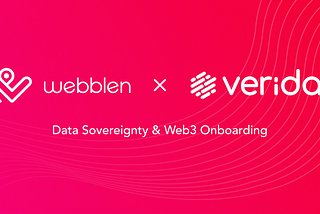 Webblen Partners With Verida so Users Can Own Their Data
