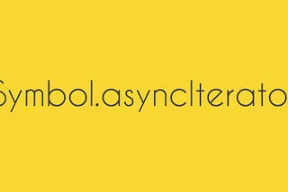 Javascript: Entendendo Async Iterators