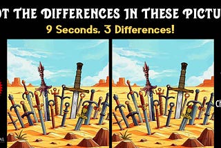 Spot 3 Differences In The Battleground Picture In Just 9 Seconds?