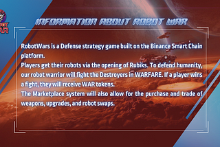 Information about Robot War