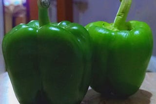 Capsicum (Shimla Mirchi) is not just a vegetable.It’s also an Emotion For someone like me.