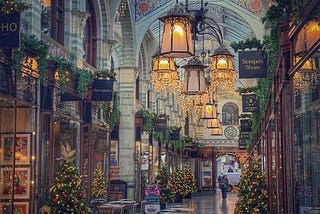 Our Festive Royal Arcade.