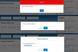 Salesforce Notifications with New Alert, Confirm, and Prompt Modules