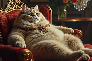 Lord Marmalade: The Plump Prowler of Parlor and Pantry