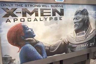 On the Other Hand: That poster for X-men Apocalypse