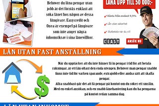 lån utan inkomst