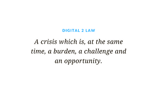 Startups, SMEs and the current crisis — available legal & fiscal relief (I)