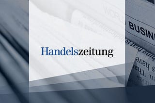 Handelszeitung: “Nachhaltige Pionierleistung wird geehrt”.