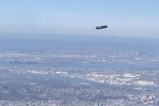 UFO Flying Near the Big Apple