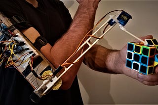 Upper limb prosthesis controlled by head tilting