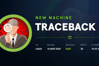 Traceback, HackTheBox Writeup