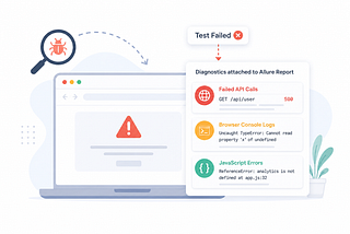 Capturing Browser Logs and Failed API Calls in WebdriverIO Without @wdio/devtools-service
