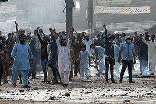 PROTEST IN PAKISTAN-A BLOODY DISASTER