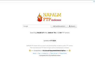 Gather Information From FTP Search Engines