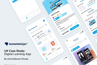 UX Case Study — Digital Learning App