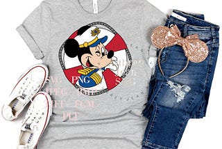 DCL Life Ring Mickey Sailor SVG PNG Bmp Dxf Sublimation Cricut Silhouette Cutting Machine Disneyland DisneyCruise Castaway Cay Captain