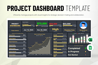 Project Dashboard Template Excel — Easy Guide 2024