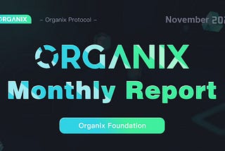 Organix Monthly Report | November 2020