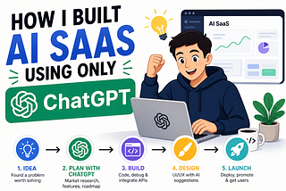 How I Built an AI SaaS Using Only ChatGPT