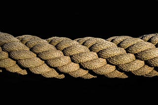 The strands of life — how life can be viewed as the many strands that make up a piece of rope