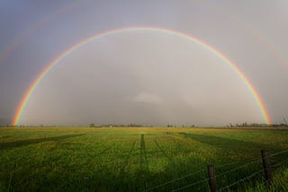 The Two Ends of a Rainbow