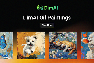 DimAI oil paintings