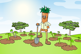 Stumpy Frens: Planting roots