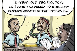 Cartoon: Candidate from future