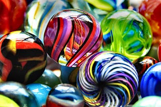 My Happy Colored Marbles