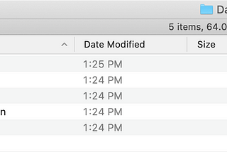 Moving Files in AI Datasets