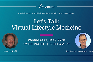 Virtual Lifestyle Medicine