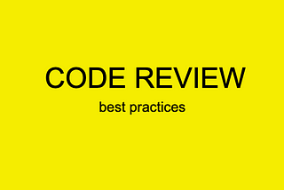 Code Review Checklist