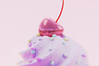 Bite-sized Blender tutorial: Mini cupcake  🧁