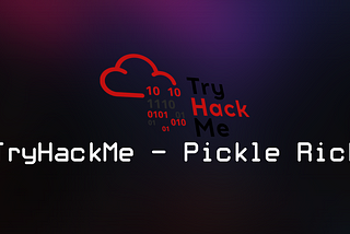 TryHackMe Pickle Rick
