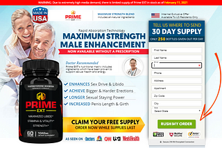 Prime Ext: Increase Man Power With This Male Enchantment Pills