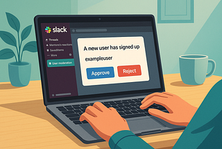 Lightweight User Moderation with Slack and AWS Cognito