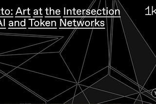 Botto: Art at the Intersection of AI and Token Networks