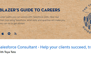 Be a trusted advisor. Be a Salesforce Consultant.