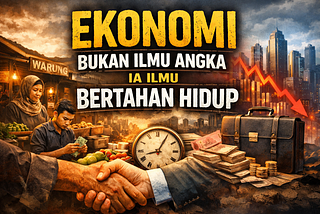 Ekonomi Bukan Ilmu Angka. Ia Ilmu Bertahan Hidup