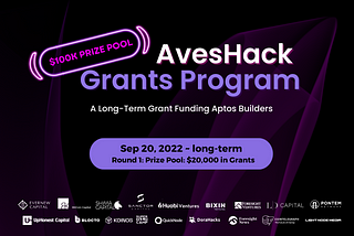 AvesHack Grant Program ($100k Prize Pool)
