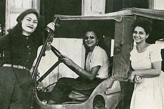 Photo of the Mirabal sistsers: From left, Maria Teresa, Patria and Minerva Mirabal.