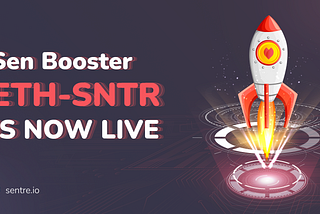 The ETH-SNTR Booster Is Live