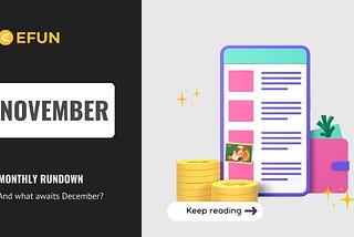 November Rundown and Early Christmas Gift for EFUN community