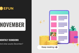 November Rundown and Early Christmas Gift for EFUN community