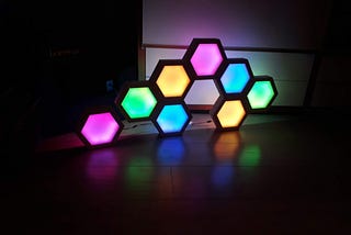 DIY LED Wandlamp (Nanoleaves) + alles wat nodig is