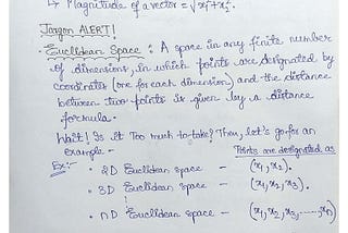 PadhAI course notes for Lesson- 2 (Vectors and Matrices — Theory)